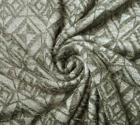 Knitted Fabric Calypso Old Green