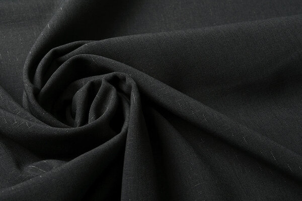 Stretch Gabardine Lurex Antraciet Stretch Gabardine Lurex Antraciet