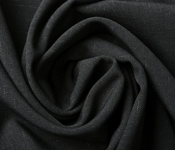 Stretch Gabardine Lurex Anthracite