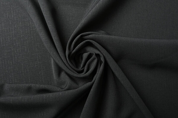 Stretch Gabardine Lurex Antraciet Stretch Gabardine Lurex Antraciet