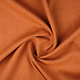 Oeko-Tex®  Washed Linen Orange Rust brique