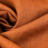 Oeko-Tex®  Gewaschene Leinen Orange Rost Brique Oeko-Tex®  Gewaschene Leinen Orange Rost Brique