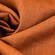 Oeko-Tex®  Washed Linen Orange Rust brique