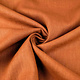 Oeko-Tex®  Washed Linen Orange Rust brique