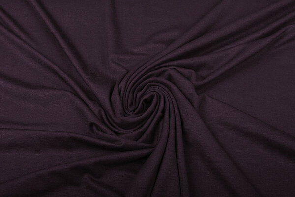 Viscose Jersey Aubergine Lila Viscose Jersey Aubergine Lila
