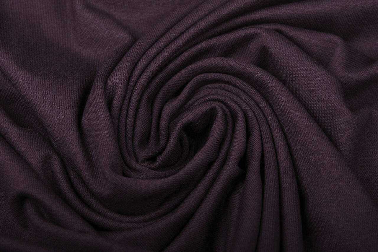 Viscosa Jersey Melanzana Viola