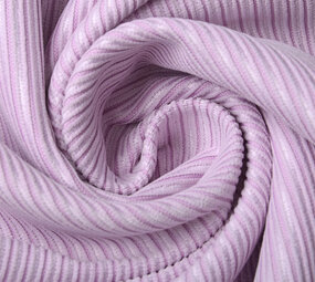 Fancy Double Corduroy Rib Fabric Lilac