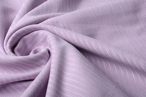 Fancy Corduroy Rib Fabric Lilac Fancy Corduroy Rib Fabric Lilac