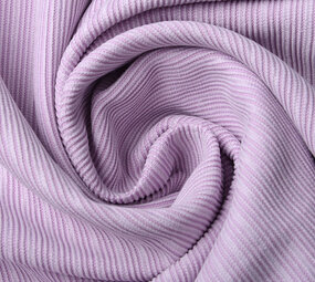 Fancy Corduroy Rib Fabric Lilac