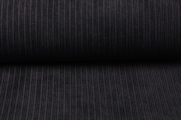 Fancy Cord-Rippstoff Anthrazit Fancy Cord-Rippstoff Anthrazit