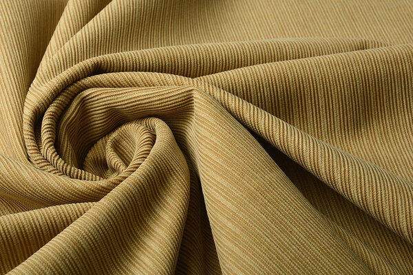 Fancy Corduroy Rib Fabric Ocher Yellow Fancy Corduroy Rib Fabric Ocher Yellow