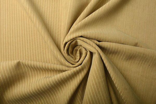 Fancy Corduroy Rib Fabric Ocher Yellow Fancy Corduroy Rib Fabric Ocher Yellow