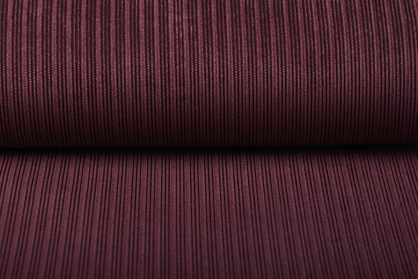 Fancy Corduroy Rib Stof Bordeaux