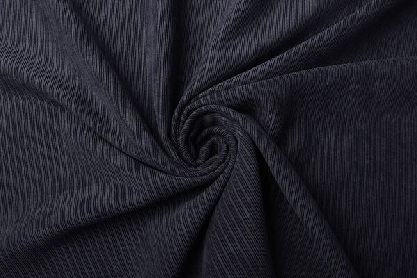Fancy Corduroy Rib Stof Marine