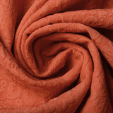 Jacquard Woven Fabric Charissa Orange Jacquard Woven Fabric Charissa Orange