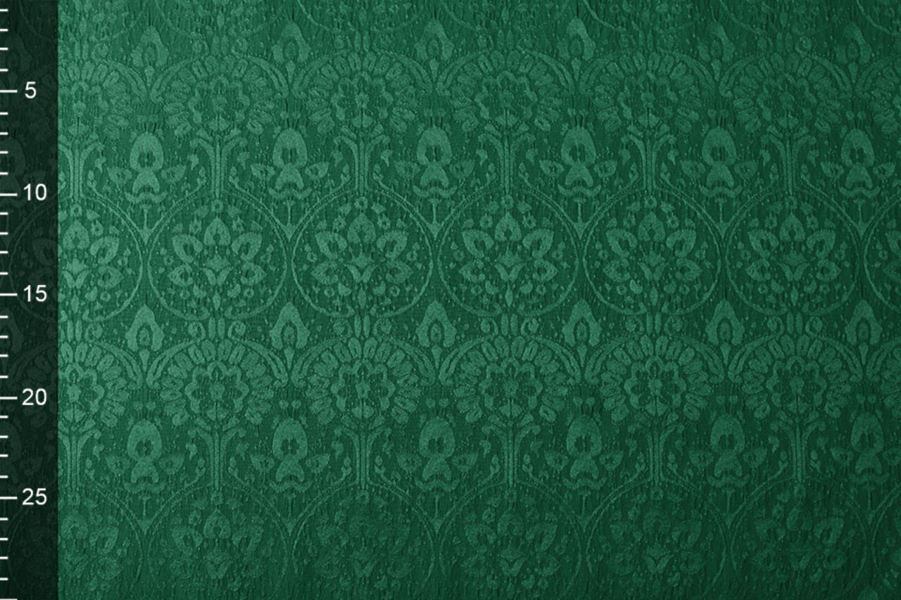 Jacquard Woven Fabric Charissa Green Jacquard Woven Fabric Charissa Green