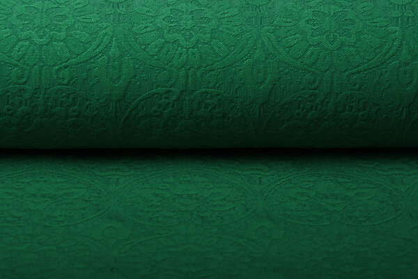 Jacquard Woven Fabric Charissa Green Jacquard Woven Fabric Charissa Green