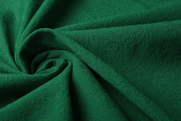 Jacquard Woven Fabric Charissa Green Jacquard Woven Fabric Charissa Green