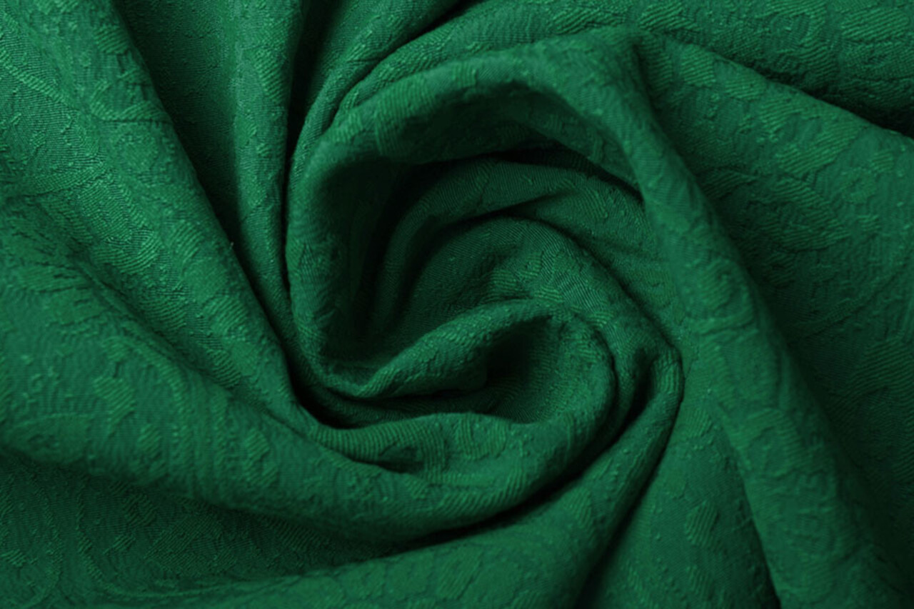 Jacquard Woven Fabric Charissa Green