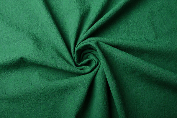 Jacquard Woven Fabric Charissa Green Jacquard Woven Fabric Charissa Green