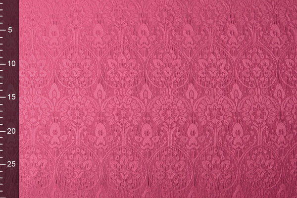 Jacquard Woven Fabric Charissa Fuchsia Jacquard Woven Fabric Charissa Fuchsia