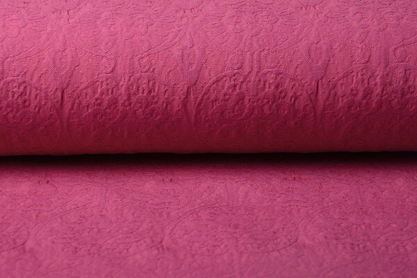 Geweven Jacquard Charissa Fuchsia