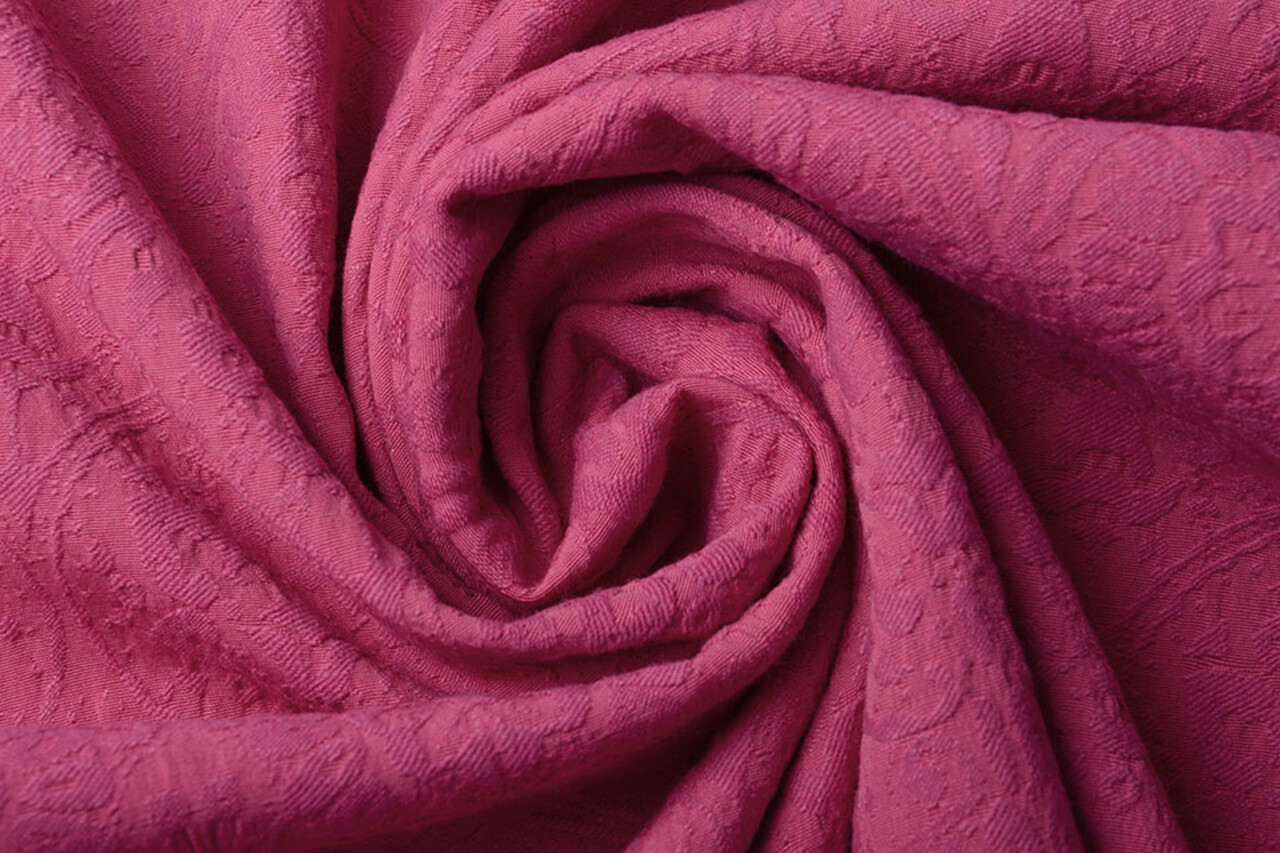 Jacquard Woven Fabric Charissa Fuchsia Jacquard Woven Fabric Charissa Fuchsia