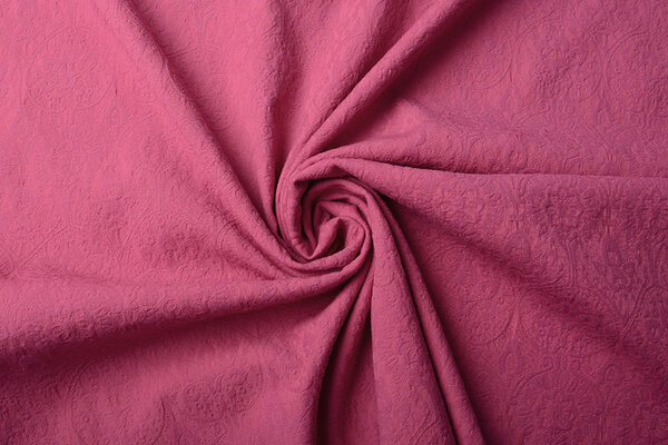 Jacquard Woven Fabric Charissa Fuchsia Jacquard Woven Fabric Charissa Fuchsia