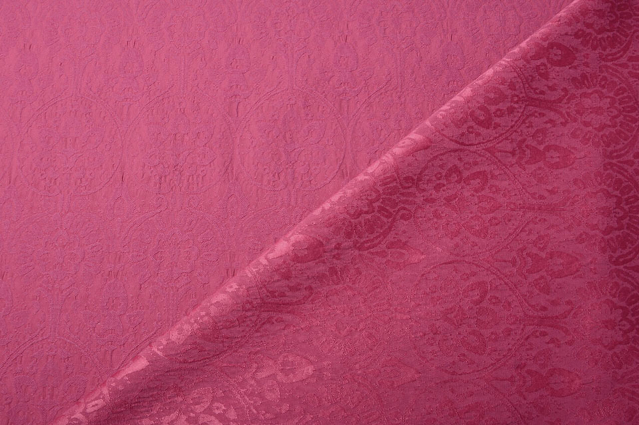 Geweven Jacquard Charissa Fuchsia