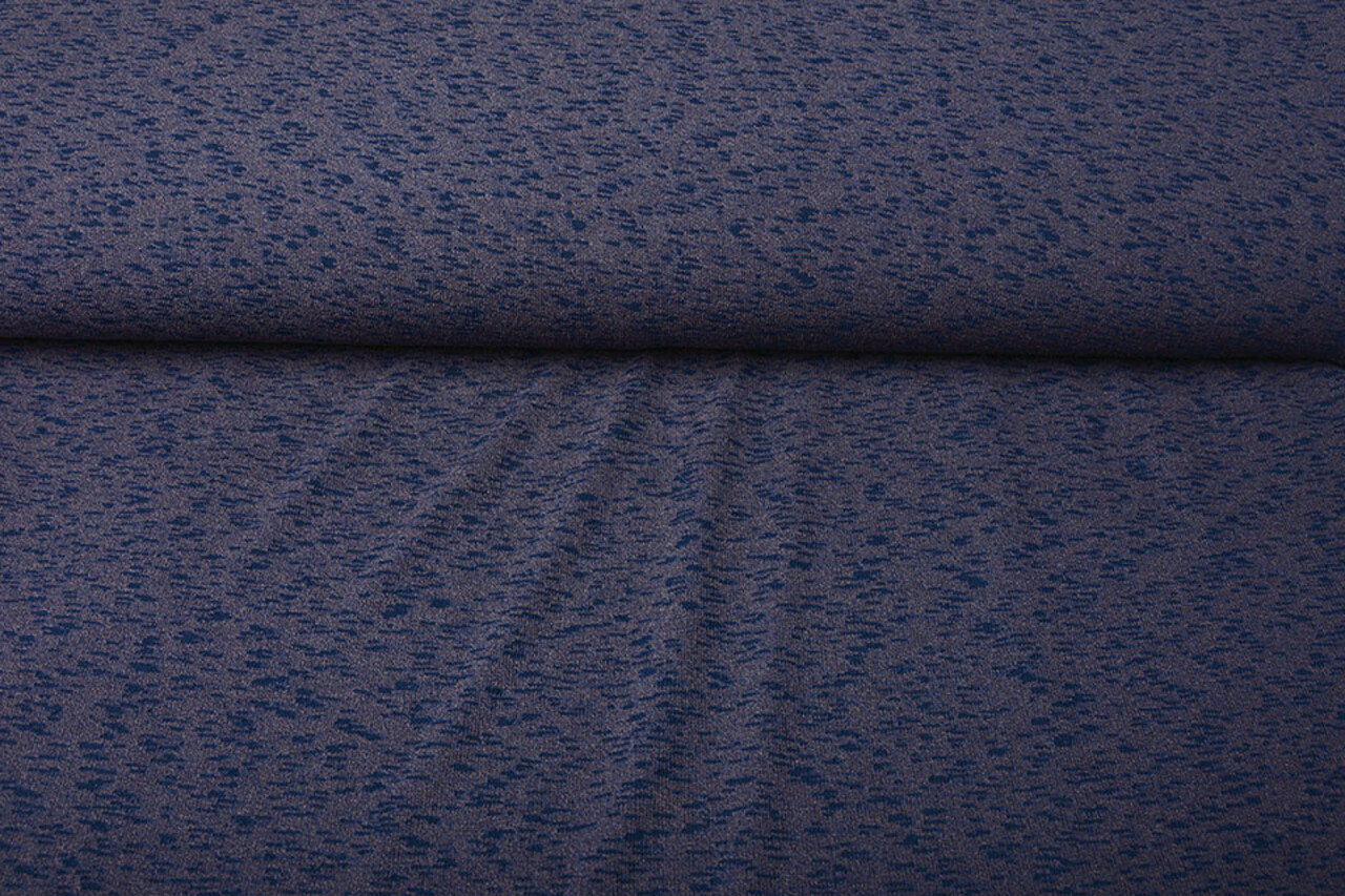 Multi Color Jersey Jeans Blauw