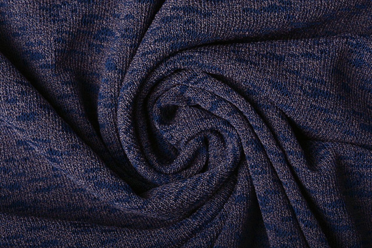 Multi Color Jersey Jeans Blau