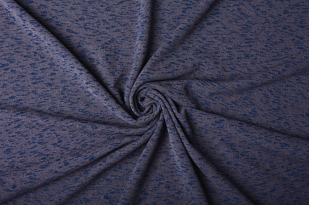 Multi Color Jersey Jeans Blauw