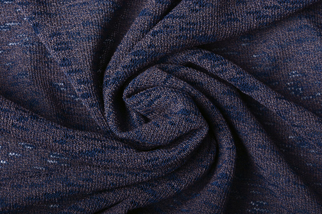 Multi Color Jersey Jeans Blauw