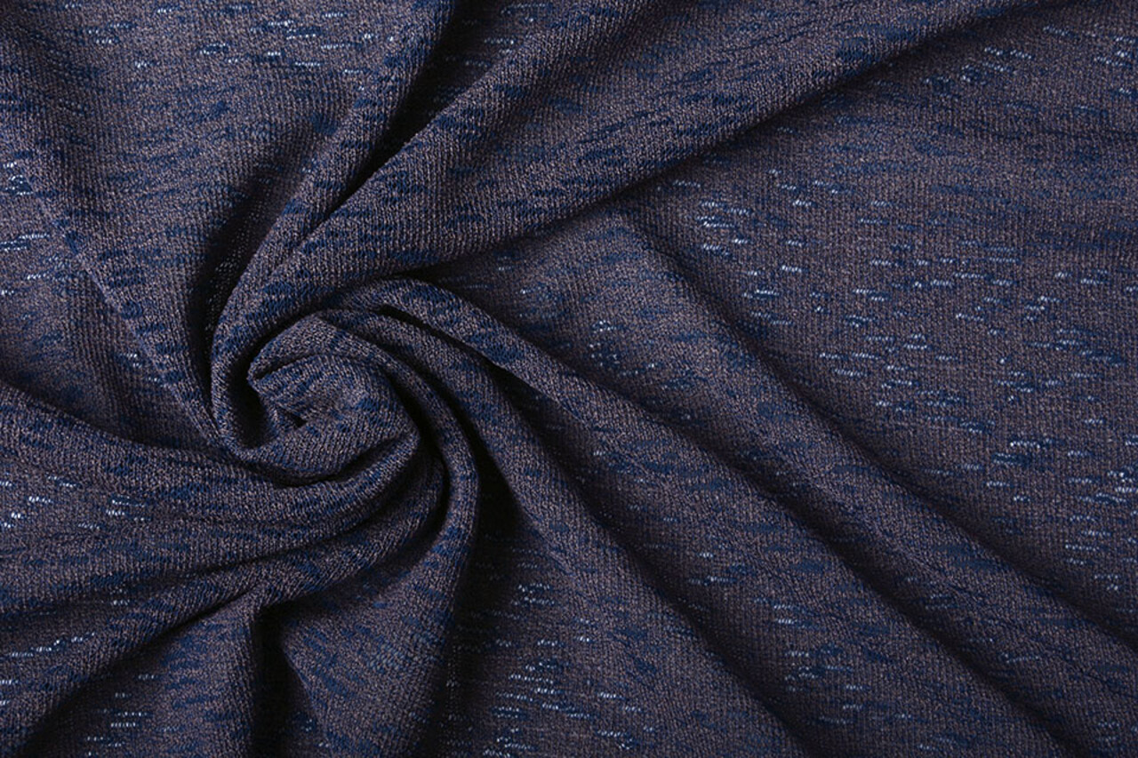 Multi Color Jersey Jeans Blauw