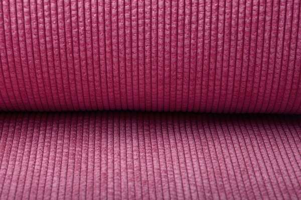 Harige Ribstof Bont Roze Harige Ribstof Bont Roze