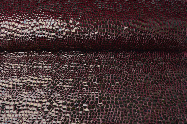 Pelo Crocodile Rainbow Foil Burdeos Pelo Crocodile Rainbow Foil Burdeos