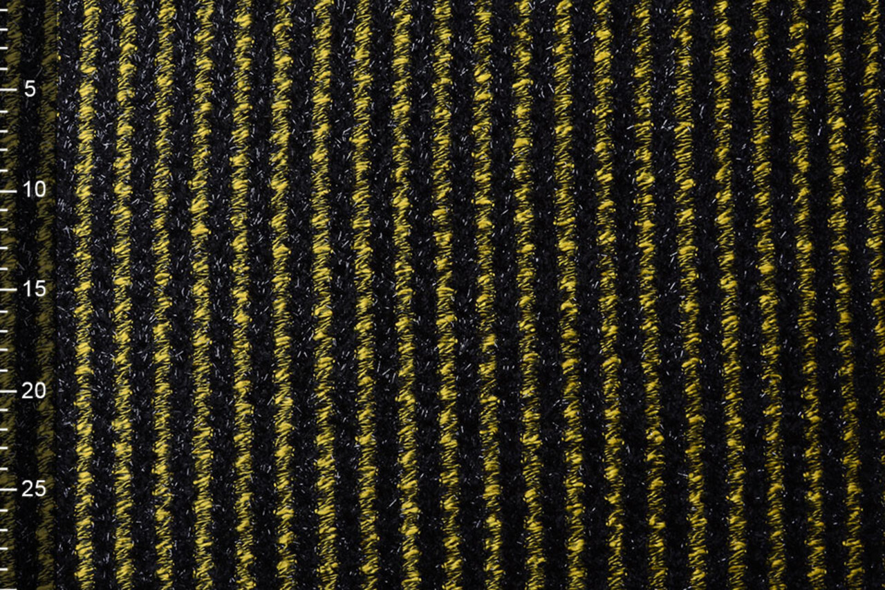 Baumwolle Bouclé Streifen Gelb