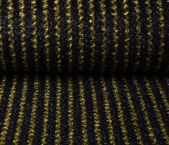 Baumwolle Bouclé Streifen Gelb