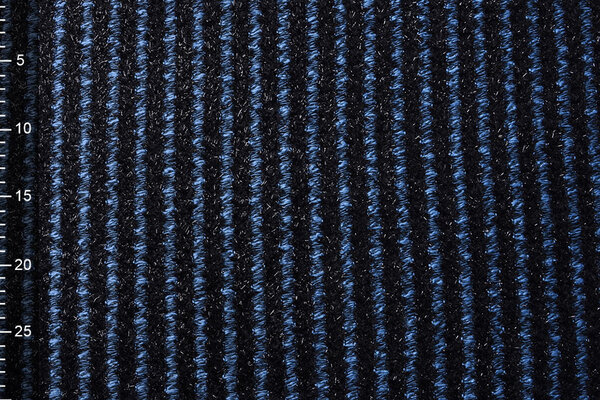 Cotton Bouclé Stripes Blue