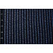 Algodón Bouclé Rayas Azul