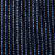 Baumwolle Bouclé Streifen Blau