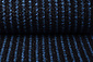 Katoenen Bouclé Strepen Blauw Katoenen Bouclé Strepen Blauw