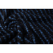 Coton Bouclé Rayures Bleu