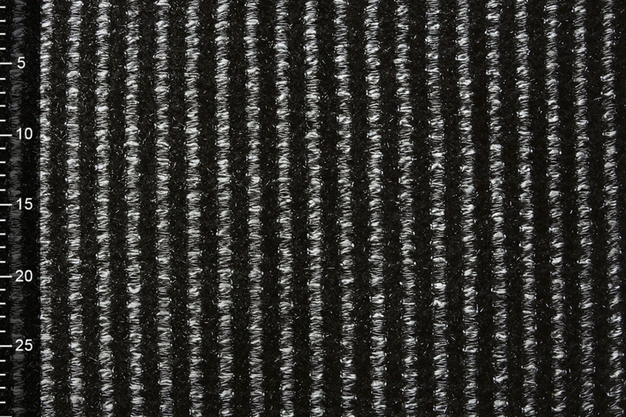 Cotton Bouclé Stripes White