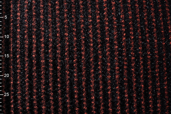 Baumwolle Bouclé Streifen Rot