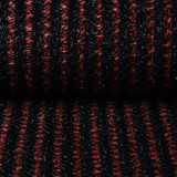 Katoenen Bouclé Strepen Rood Katoenen Bouclé Strepen Rood