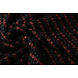 Coton Bouclé Rayures Rouge Coton Bouclé Rayures Rouge