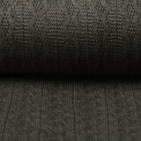 Gestrickter Feiner Zopfstoff Grau Gestrickter Feiner Zopfstoff Grau