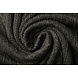 Tricoté Fin Torsade Tissu Gris