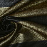 Brocado Ancha Rayas Dorado-Negro Brocado Ancha Rayas Dorado-Negro